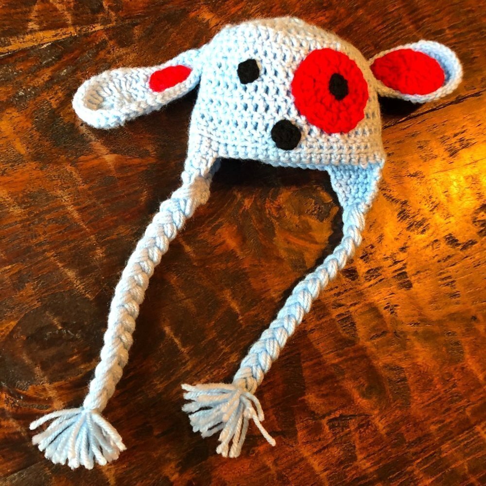 Handmade Puppy Crocheted Infant Hat